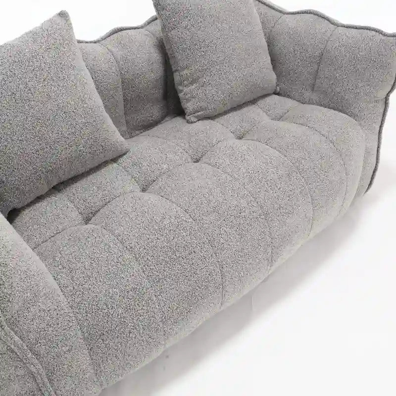 Canapé inclinable d'angle confortable