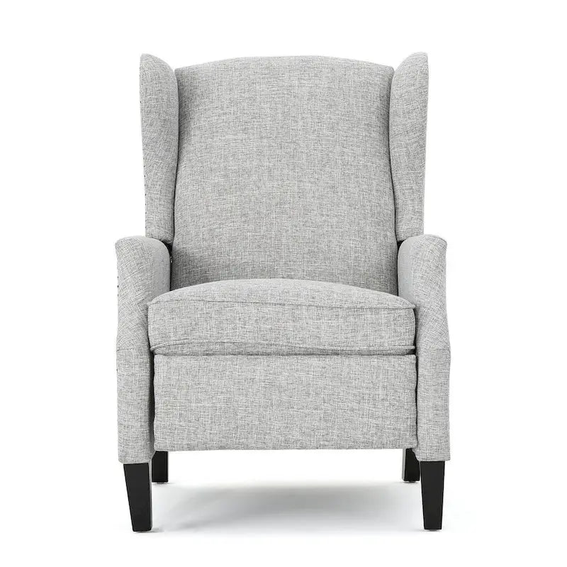 Fauteuils inclinables en tissu traditionnel avec bordure cloutée par Christopher Knight Home