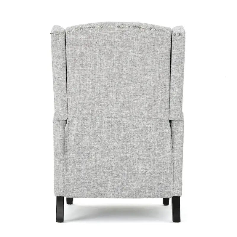 Fauteuils inclinables en tissu traditionnel avec bordure cloutée par Christopher Knight Home