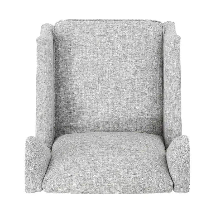 Fauteuils inclinables en tissu traditionnel avec bordure cloutée par Christopher Knight Home
