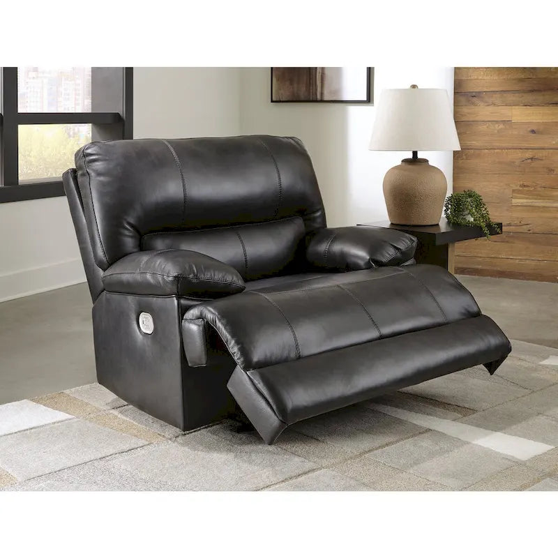 Fauteuil inclinable électrique noir montagneux Signature Design by Ashley