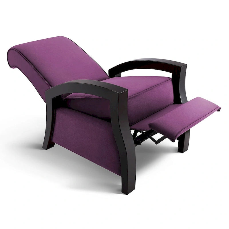 Fauteuil inclinable Artiva Premium en microvelours violet