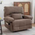 Fauteuil inclinable manuel surdimensionné pour salon