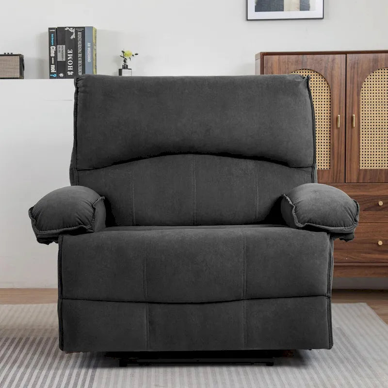 Fauteuil inclinable manuel surdimensionné pour salon