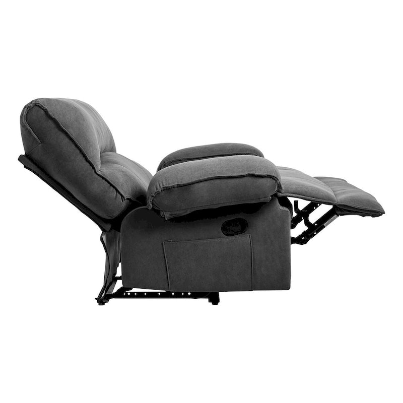 Fauteuil inclinable manuel surdimensionné pour salon