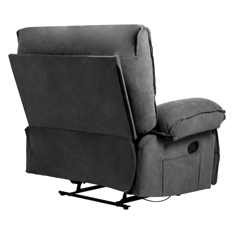 Fauteuil inclinable manuel surdimensionné pour salon