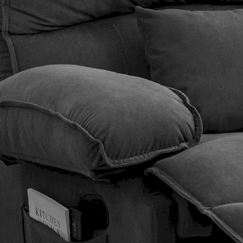 Fauteuil inclinable manuel surdimensionné pour salon